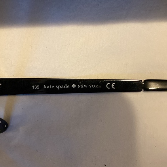 Kate Spade Amalia/s Black and Polka Dot Arms Sunglasses w/ BR Marimekko Case - Picture 5 of 15